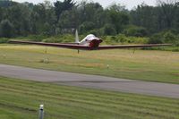 N3476 @ 42I - Departing the EAA fly-in at Zanesville, Ohio