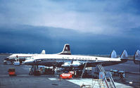 F-BGNE @ HKJK - Shot taken at Nairobi airport, probably in the early 1960's. It was probably then still known as Embakasi or Nairobi International, now Jomo Kenyatta International. - by Ron Bullock