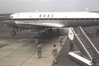 G-ALHX @ HKJK - Shot at Nairobi Embakasi, now Jomo Kenyatta International, in the late 1950s - by Kaskazi