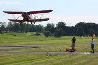 N14073 @ 42I - Departing the EAA fly-in at Zanesville, Ohio