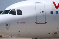 N621VA @ DFW - Virgin America Air Colbert at DFW Airport.