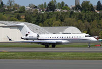 N624BP @ BFI - The sleek lines of a Global Express - by Duncan Kirk