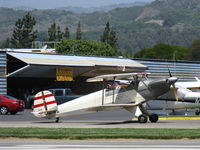 N443BD @ SZP - 1953 C.A.S.A. 1.131 Bucker JUNGMANN, Lycoming O-360 180 Hp upgrade, taxi to Rwy 22 during 2011 National Bucker Fly-In - by Doug Robertson