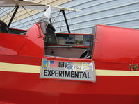 N131BZ @ SZP - 1961 Bucker JUNGMANN 131, Lycoming O-320 conversion, rear cockpit - by Doug Robertson