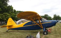 N97607 @ KOSH - Stinson 108 - by Mark Pasqualino