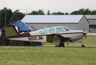 N102JM @ KOSH - Beech V35B