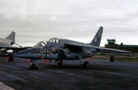 41 12 @ EGQS - Alpha Jet A of JBG-43 on display at the 1981 RAF Lossiemouth Airshow. - by Peter Nicholson