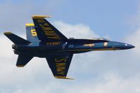 162437 @ KTVC - Blue Angels #5 at the 2010 National Cherry Festival Air Show - by Mel II
