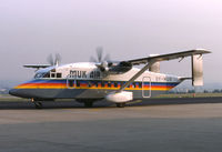 OY-MUB @ EDLW - MUK AIR / Taxiing to runway.