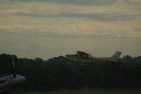 N73182 @ KICL - Takeoff from Fly In - by Floyd Taber