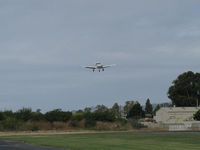 N91689 @ SZP - 1946 North American NAVION, Continental E-225 upgrade, on final Rwy 04 - by Doug Robertson