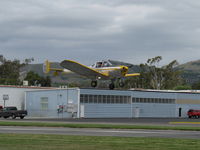 N99711 @ SZP - 1946 ERCO Ercoupe 415-D, Continental O-200 100 Hp upgrade, on final Rwy 04 - by Doug Robertson