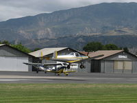 N99711 @ SZP - 1946 ERCO Ercoupe 415-D, Continental O-200 100 Hp upgrade, landing Rwy 04 - by Doug Robertson