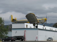 N99711 @ SZP - 1946 ERCO Ercoupe 415-D, Continental O-200 100 Hp upgrade, landing Rwy 04 - by Doug Robertson