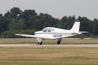 N8910M @ KEOK - Departing runway 14 - by Glenn E. Chatfield