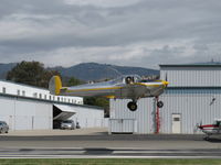N99711 @ SZP - 1946 ERCO Ercoupe 415-D, Continental O-200 100 Hp upgrade, landing Rwy 04 - by Doug Robertson
