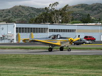 N99711 @ SZP - 1946 ERCO Ercoupe 415-D, Continental O-200 100 Hp upgrade, takeoff roll Rwy 04 - by Doug Robertson