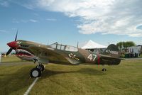 N40PE @ KOSH - Curtiss P-40E - by Mark Pasqualino