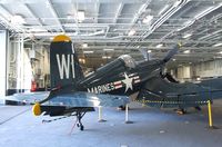 96885 - Vought F4U-4 Corsair in the Hangar of the USS Midway Museum, San Diego CA - by Ingo Warnecke