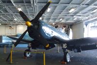 96885 - Vought F4U-4 Corsair in the Hangar of the USS Midway Museum, San Diego CA - by Ingo Warnecke