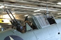 54654 - Douglas SBD-6 Dauntless (rebuilt with aft fuselage of 54654 and parts of other SBDs) in the Hangar of the USS Midway Museum, San Diego CA - by Ingo Warnecke