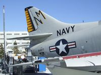 154977 - Douglas A-4F Skyhawk on the flight deck of the USS Midway Museum, San Diego CA - by Ingo Warnecke