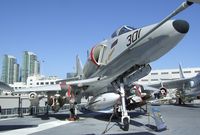 154977 - Douglas A-4F Skyhawk on the flight deck of the USS Midway Museum, San Diego CA - by Ingo Warnecke