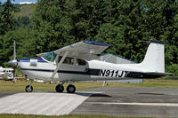 N911JT @ 3W5 - Straight-tailed Cassna 182A! - by Duncan Kirk
