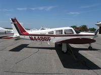 N4486F @ KAXN - Piper PA-28R-200 Cherokee Arrow on the line. - by Kreg Anderson