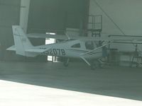 N5207B @ CCB - Hemet Ryan flight school bird receiving some work at Foothill Sales & Service hanger - by Helicopterfriend