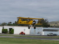 N69765 @ SZP - 1941 Boeing Stearman A75N1 as Navy N2S1, Continental W670-5 220 Hp, on final Rwy 04 - by Doug Robertson