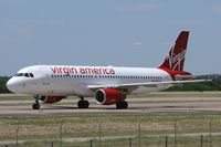 N621VA @ DFW - Virgin America at DFW Airport