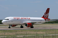 N621VA @ DFW - Virgin America at DFW Airport - by Zane Adams