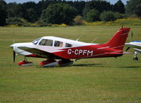G-CPFM @ EGLM - Cherokee Warrior II at White Waltham. Ex N8283C - by moxy