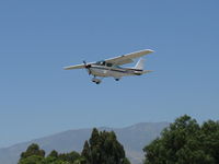 N97172 @ SZP - 1984 Cessna 172P SKYHAWK II, Lycoming O-320-D2J 160 Hp, on final Rwy 22 - by Doug Robertson