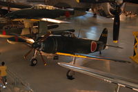 343-35 @ IAD - Kawanishi N1K2-Ja Shiden (Violet Lightning) Kai (Modified) GEORGE at the Steven F. Udvar-Hazy Center, Smithsonian National Air and Space Museum, Chantilly, VA - by scotch-canadian
