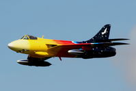 G-PSST @ EGGP - performing a fast flyby at Liverpool Airport - by Chris Hall