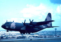XV209 @ LMML - C130K Hercules XV209 of the RAF seen getting airborne from ex-RAF Luqa Airbase. - by raymond