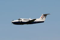 ZK450 @ EGGP - Royal Air Force Kingair of 45(R)Squadron, arriving back at Liverpool after its display at the Southport Airshow - by Chris Hall