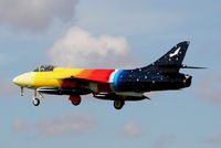 G-PSST @ EGGP - arriving back at Liverpool after its display at the Southport Airshow - by Chris Hall