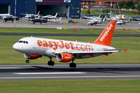G-EZIO @ EGGP - easyJet - by Chris Hall