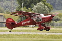 HB-YMX @ LSGS - Just taking off for its first official flight