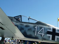 N190RF - FW 190 A-9 WHITE 14 (Luftwaffe ace Oskar Bösch - 18 kills) EAA AIRVENTURE OSHKOSH 7/26/2011 - by Ty Brenner