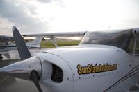 N751VA @ ISM - Closeup of logo - by Gil Gauthier