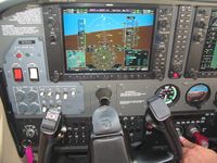 N751VA @ ISM - Closeup of Panel - by Gil Gauthier