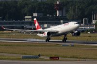 HB-JHB @ LSZH - touchdown on RW34 - by Friedrich Becker