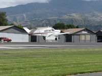 N378Y @ SZP - 1951 Beech B35 BONANZA, Continental E225 upgrade, landing Rwy 04 - by Doug Robertson