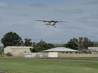 N97172 @ SZP - 1984 Cessna 172P SKYHAWK II, Lycoming O-320-D2J 160 Hp, on final Rwy 04 - by Doug Robertson