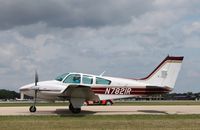 N7821R @ KOSH - Beech B55 - by Mark Pasqualino