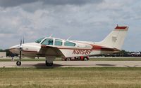 N815BF @ KOSH - Beech B55 - by Mark Pasqualino